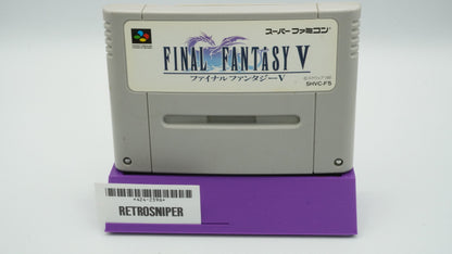 Final Fantasy V Super Famicom Game Cartridge