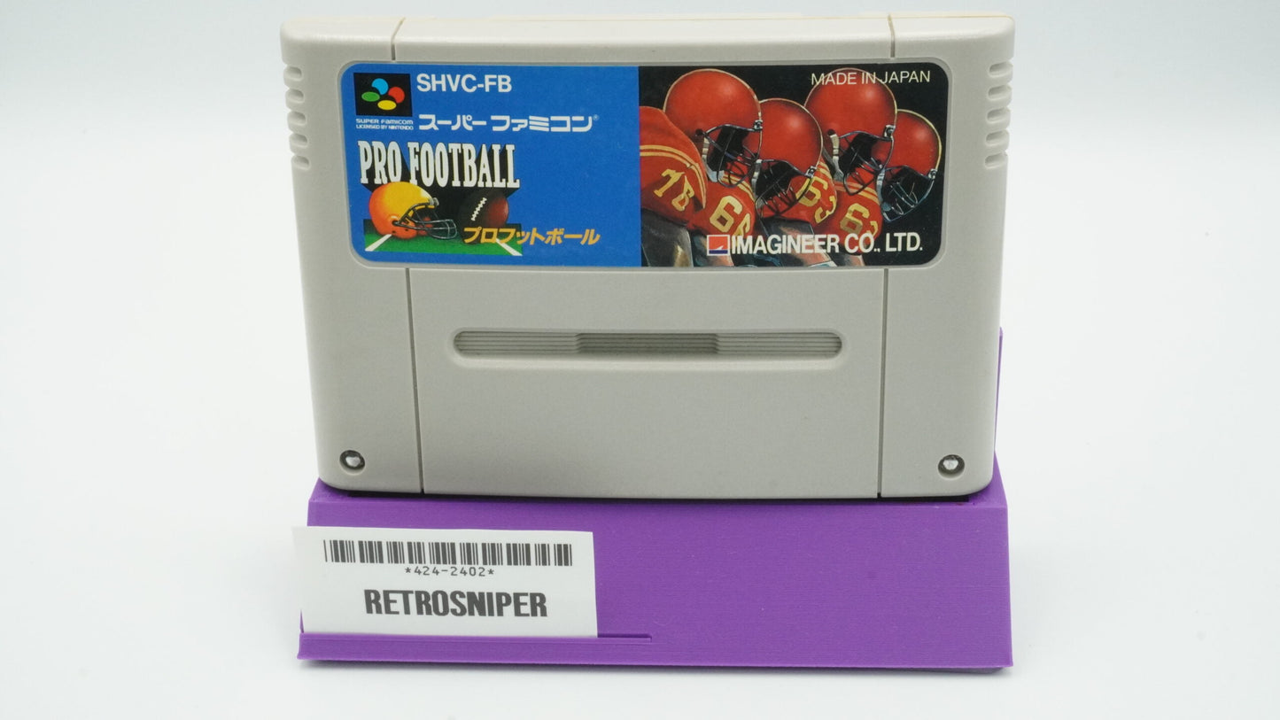 Pro Football Super Famicom Game Cartridge