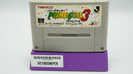 J.League Soccer: Prime Goal 3 Super Famicom Game Cartridge