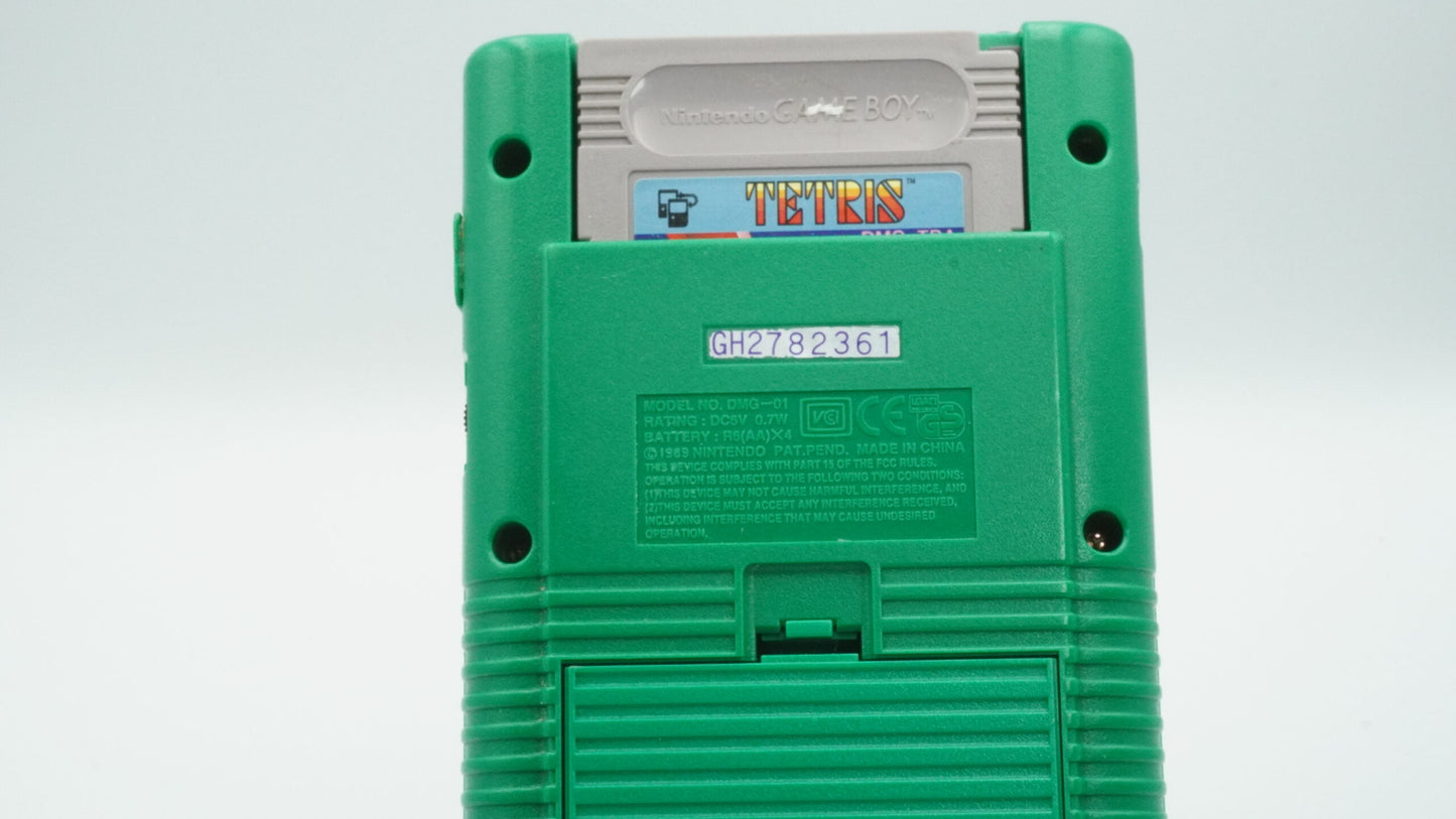 Vintage Green Nintendo Game Boy DMG-01 with Tetris - Tested and Working