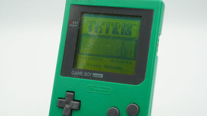 Vintage Green Nintendo Game Boy Pocket with Tetris - Tested and Working