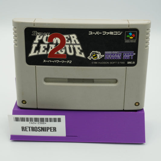 Super Power League 2 For Super Famicom SNES (SHVC-Z4) - 1994 JP