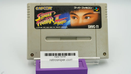 Street Fighter II Turbo - Japanese - SNES