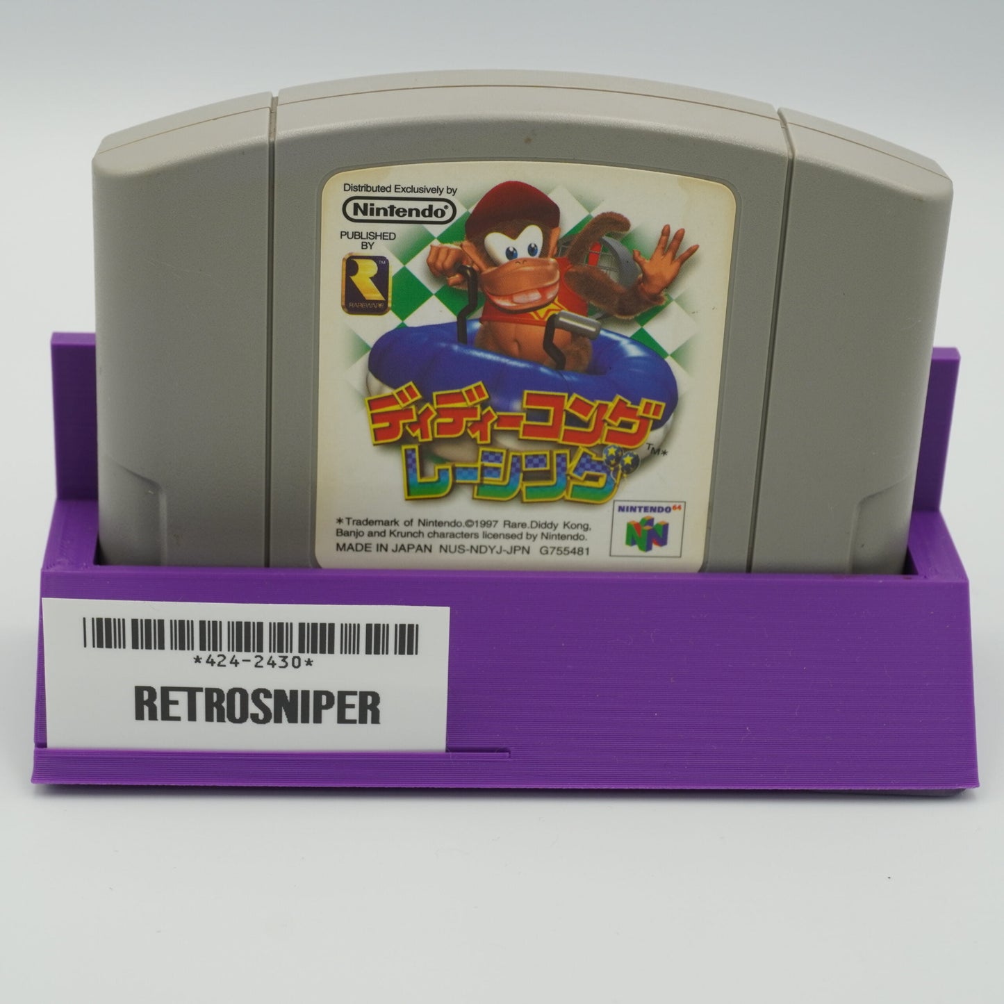 Diddy Kong Racing For Nintendo 64 (NUS-NDYJ-JPN) - 1997 JP