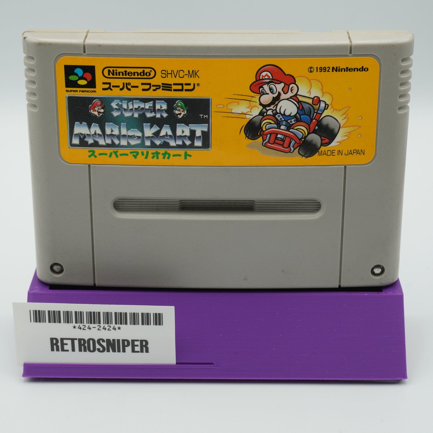 Super Mario Kart For Super Famicom SNES (SHVC-MK) - 1992 JP