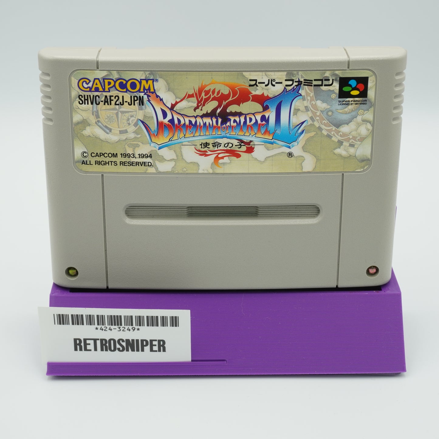 Breath of Fire II For Super Famicom SNES - 1994 JP