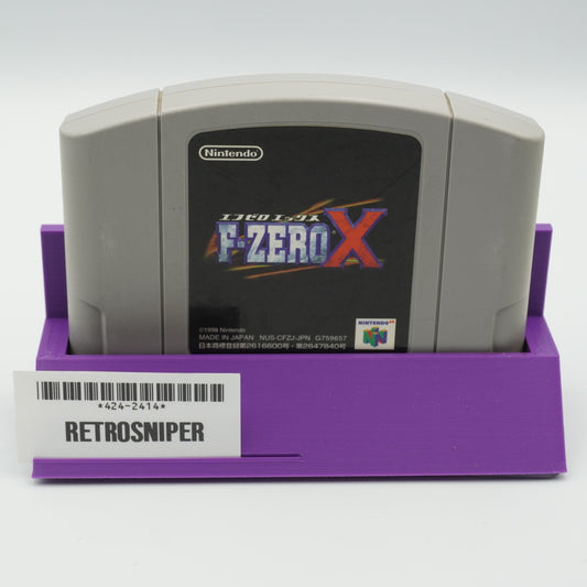 F-Zero X For Nintendo 64 N64 (NUS-CFZJ-JPN) - 1998 JP