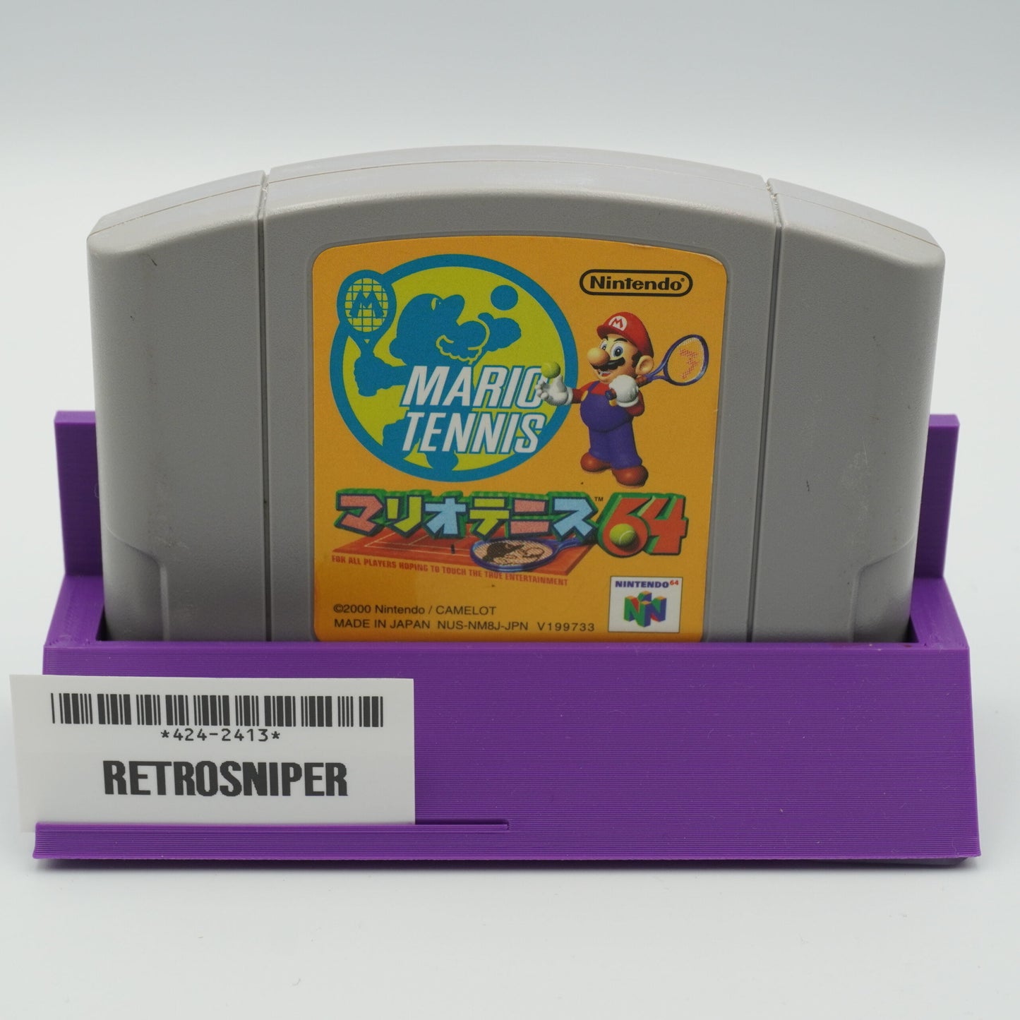 Mario Tennis For Nintendo 64 (NUS-NMBJ-JPN) - 2000 JP