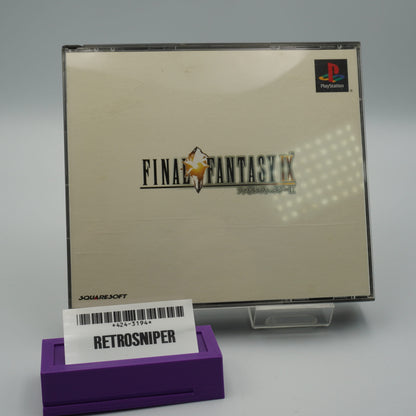 Final Fantasy IX 9 PS1 - 2000 Japan NTSC