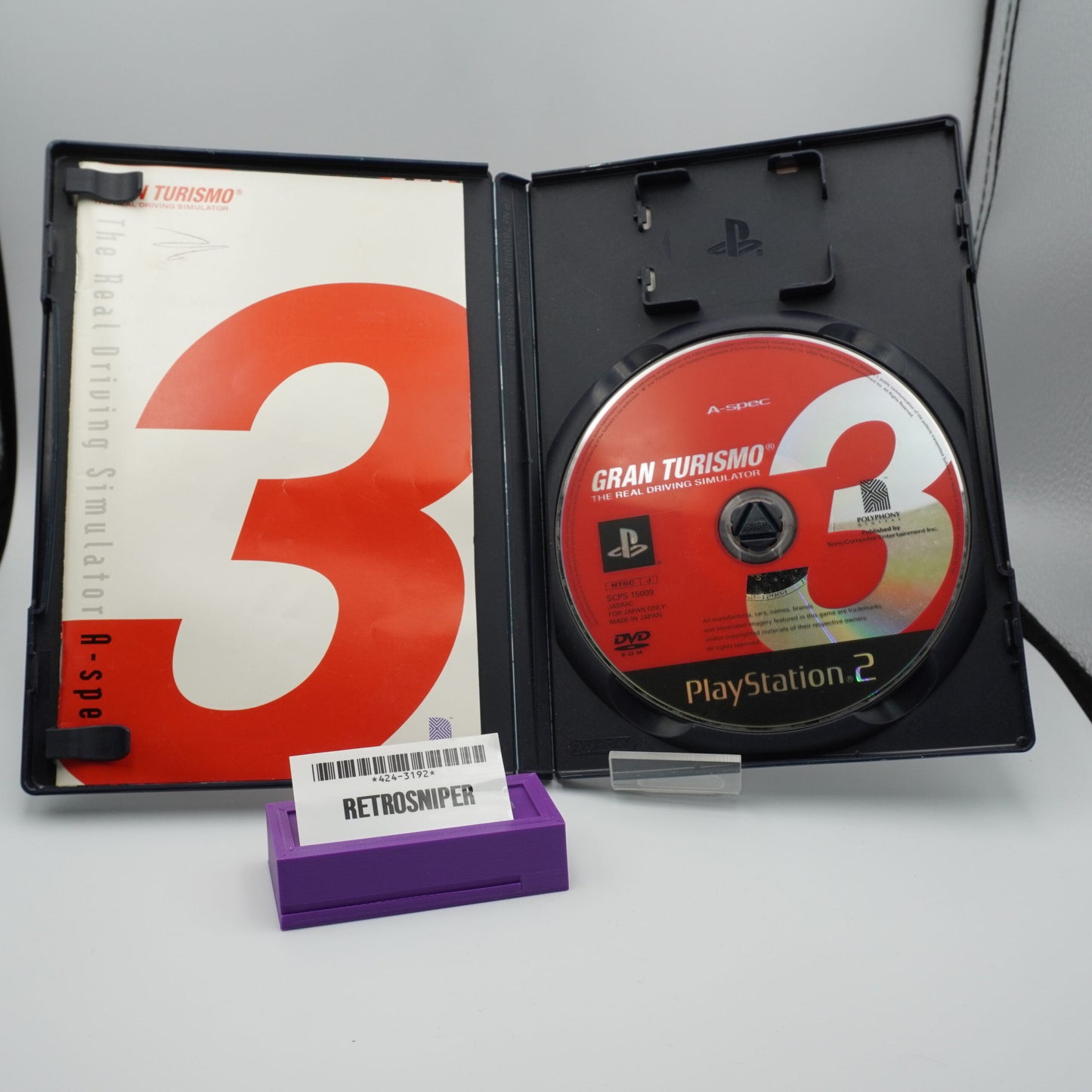 Gran Turismo 3 A-Spec PS2 - 2001 Japan Version