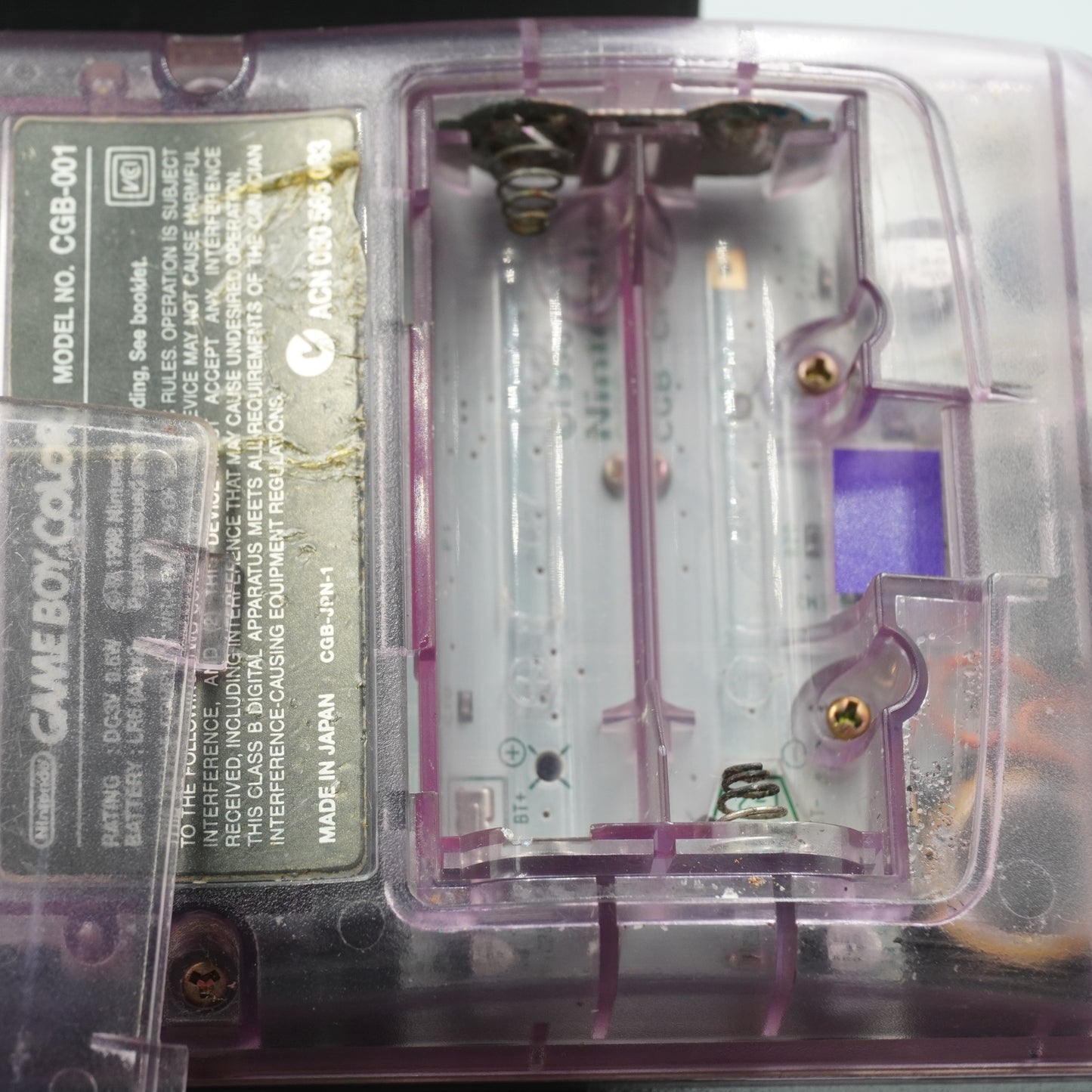 Atomic Purple Game Boy Color [JUNK]