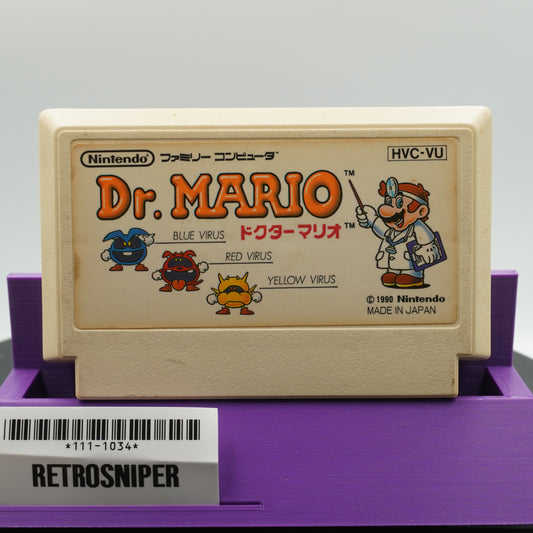 Dr. Mario (111-1034) Famicom - 1990 Japan