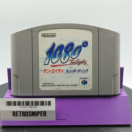 1080° Ten Eighty Snowboarding (111-1013) Nintendo 64 - 1998 Japan