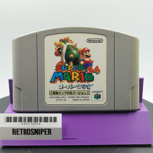 Super Mario 64 (111-1271) Nintendo 64 - 1997 Japan