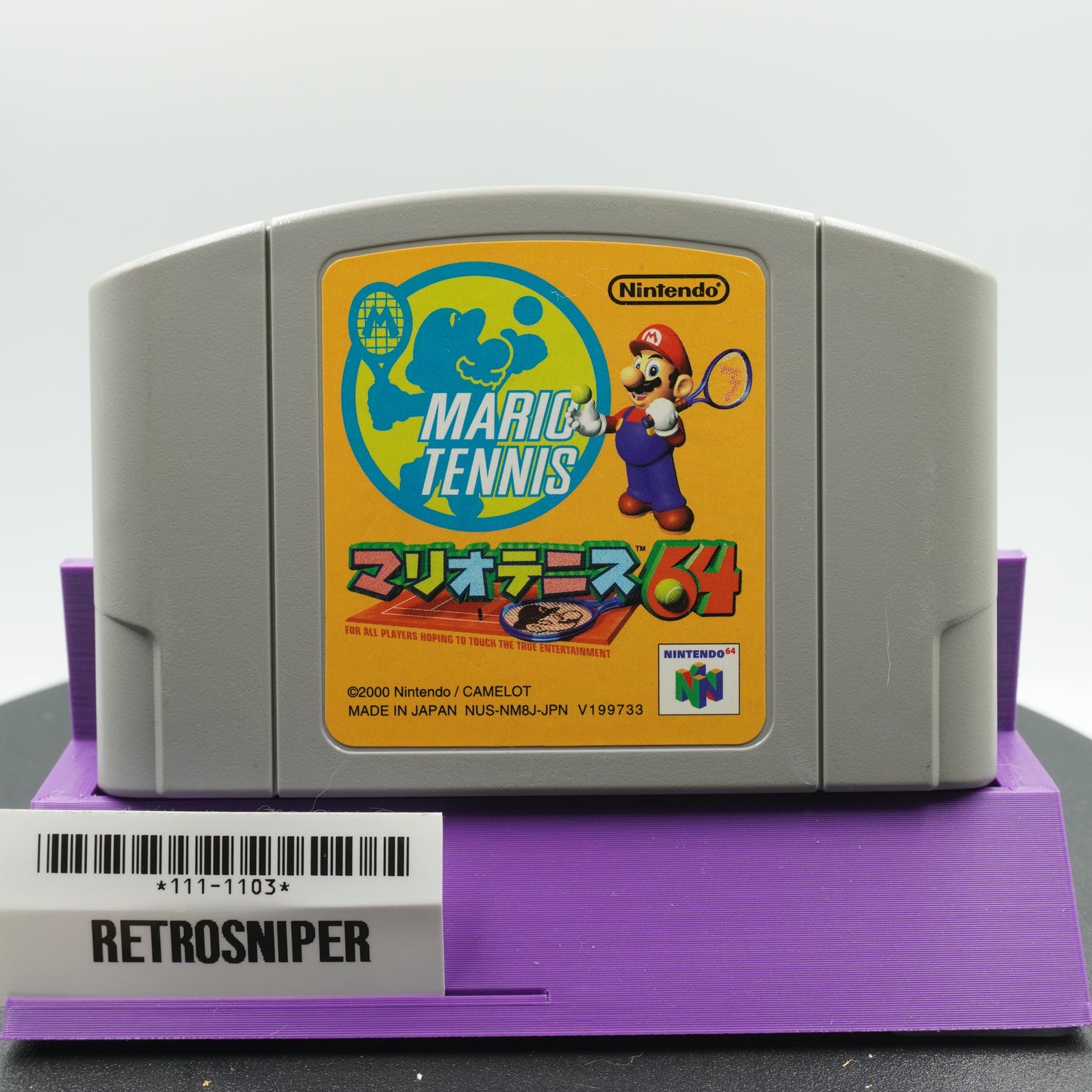 Mario Tennis 64 (111-1103) Nintendo 64 - 2000 Japan
