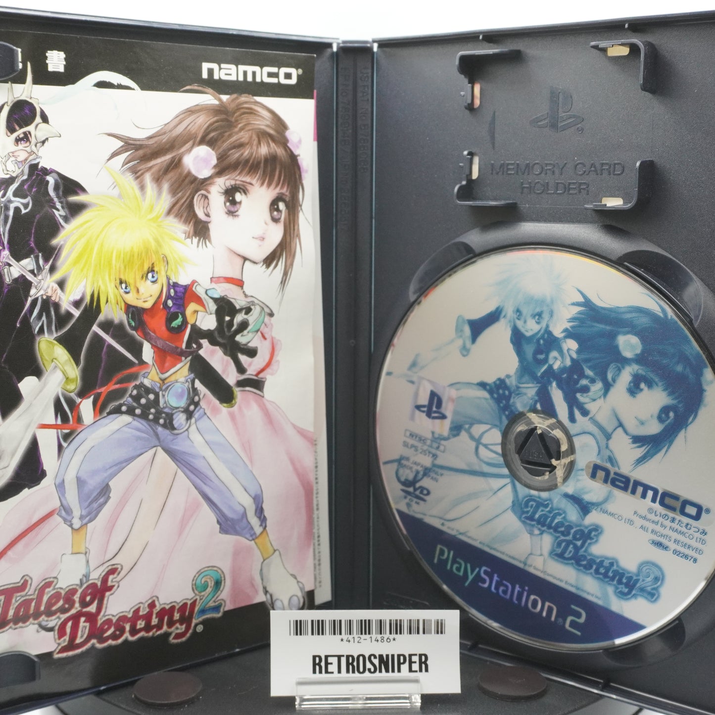 Tales of Destiny 2 PlayStation 2 (PS2) - 2002 Japan