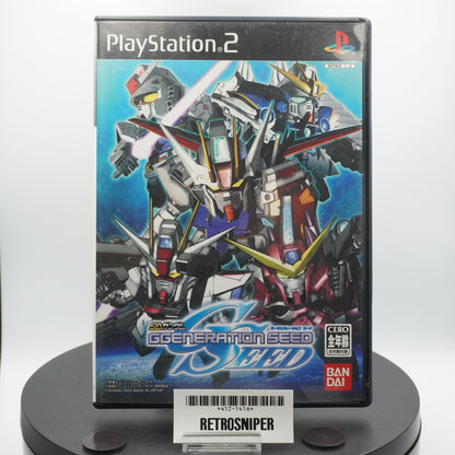 SD Gundam G Generation SEED PlayStation 2 (PS2) - 2004 Japan