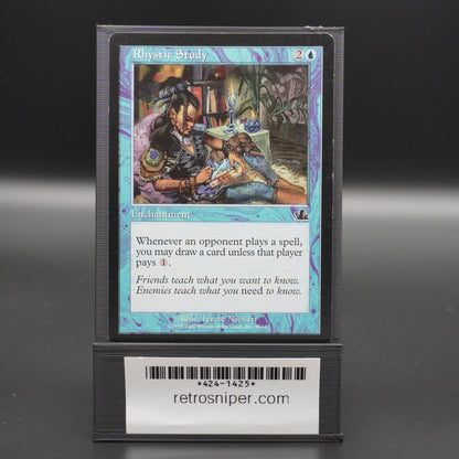 rhystic study mtg card Rhystic Study Prophecy