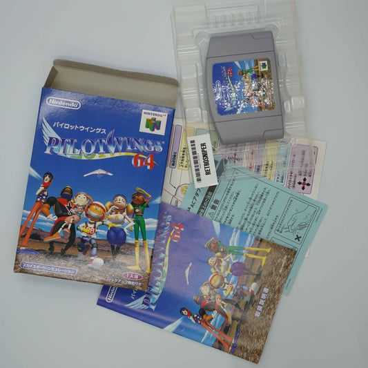 Complete In Box (CIB) Pilotwings 64 (421-2131) Nintendo 64 - 1996 Japan