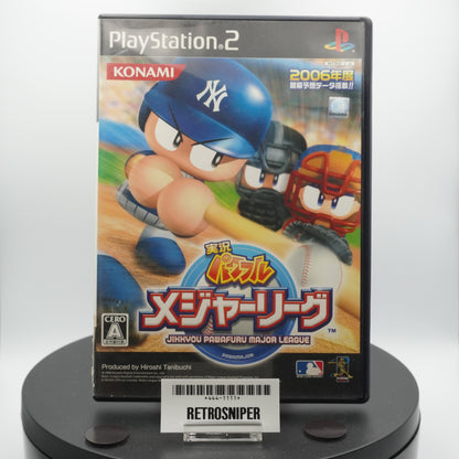 Jikkyō Powerful Major League PlayStation 2 (PS2) - 2006 Japan