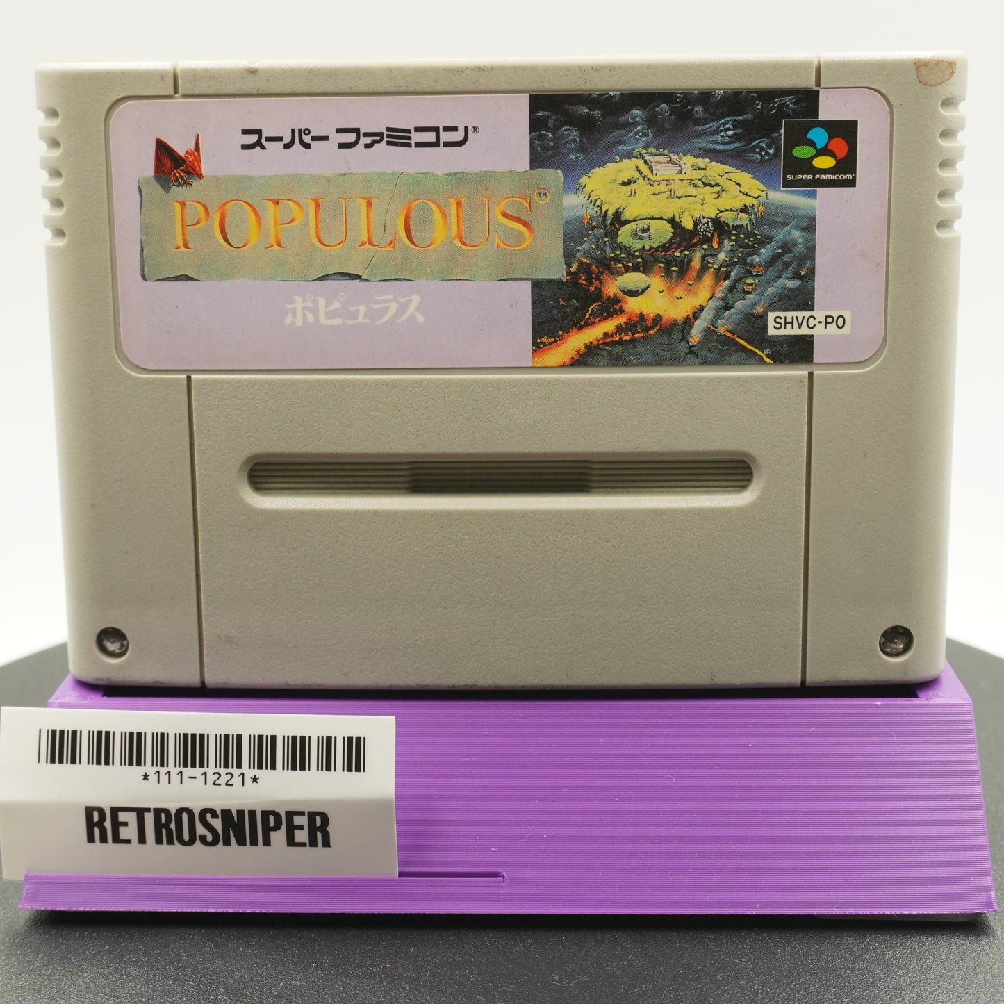 Populous (111-1221) Super Famicom - 1991 Japan