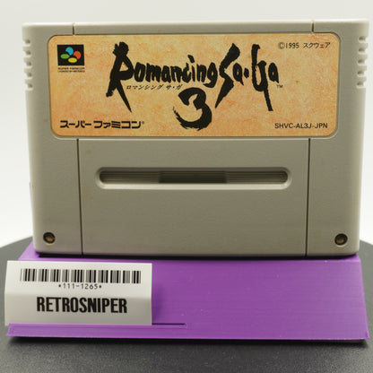 Romancing SaGa 3 (111-1265) Super Famicom - 1995 Japan