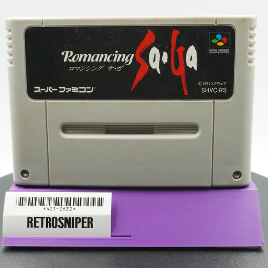 Romancing SaGa (421-2632) Super Famicom - 1991 Japan
